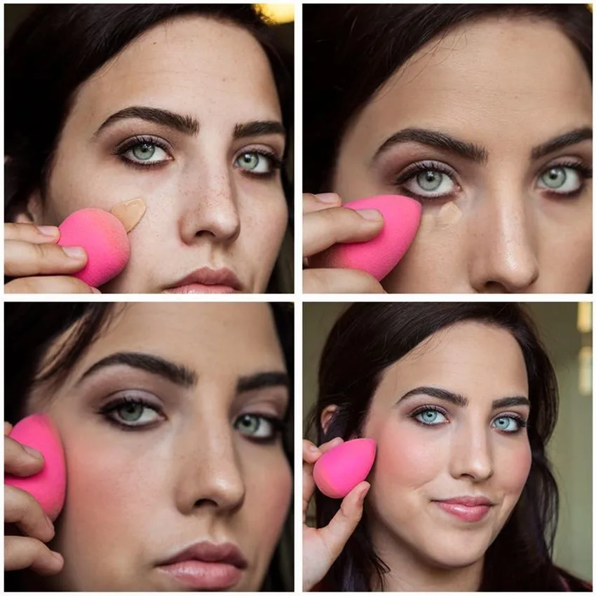 1 шт., Женский инструмент для макияжа, пудра, основа для основы, консилер ВВ крем косметическое напыление, красота, макияж, губка, больше в воде