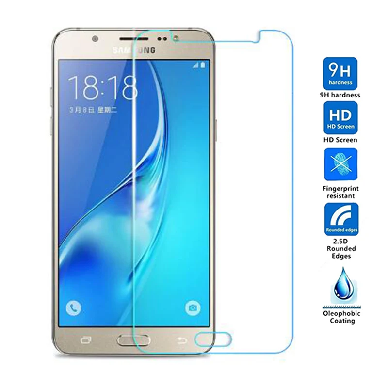 2.5D 9H закаленное стекло для Samsung Galaxy J1 J2 J3 J5 J7 Pro 2016 2017 j4 plue J8 2018 Prime защита экрана на