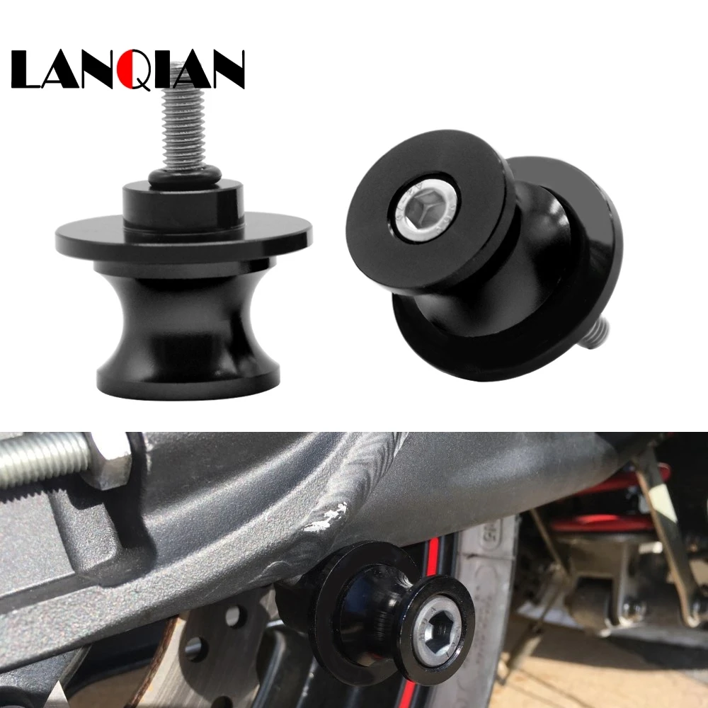 

For Honda CBR 125R cbr 1000 rr 1100xx CNC Aluminum Motorcycle Accessories Swingarm Spools Slider Swing arm Stand Screws