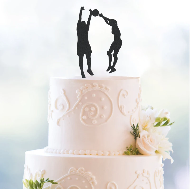 Реквизит для свадебного торта волейбольная индивидуальная декорация