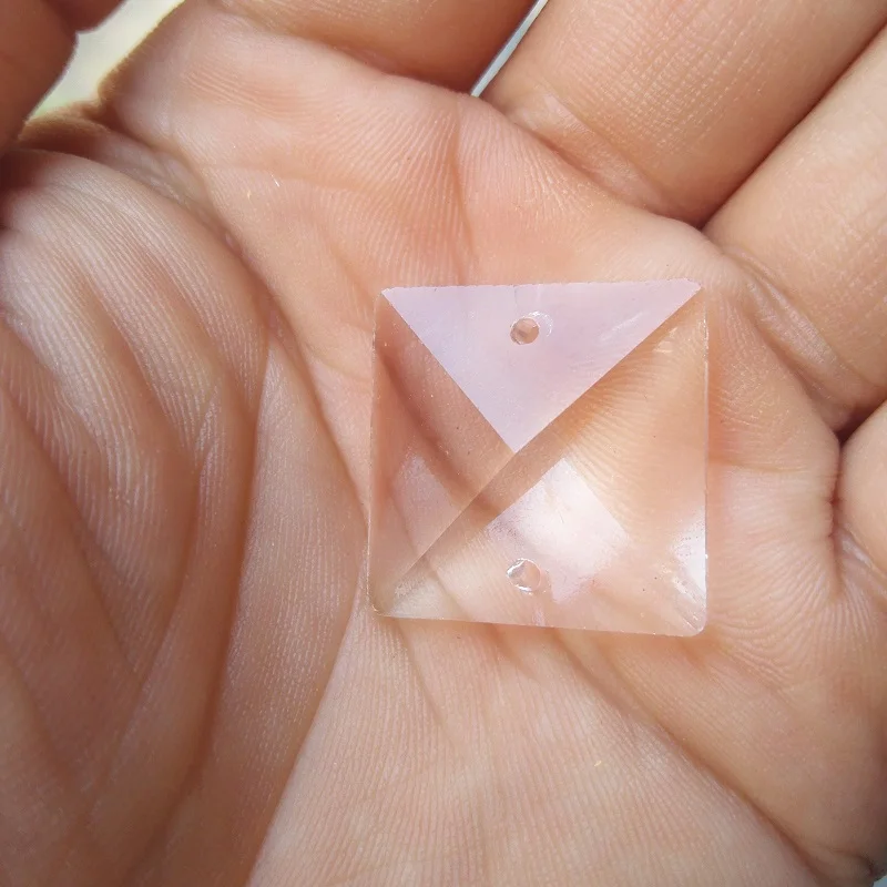 100 шт./лот 14 22 мм шлифовальный станок прозрачные квадратные Хрустальные Бусины