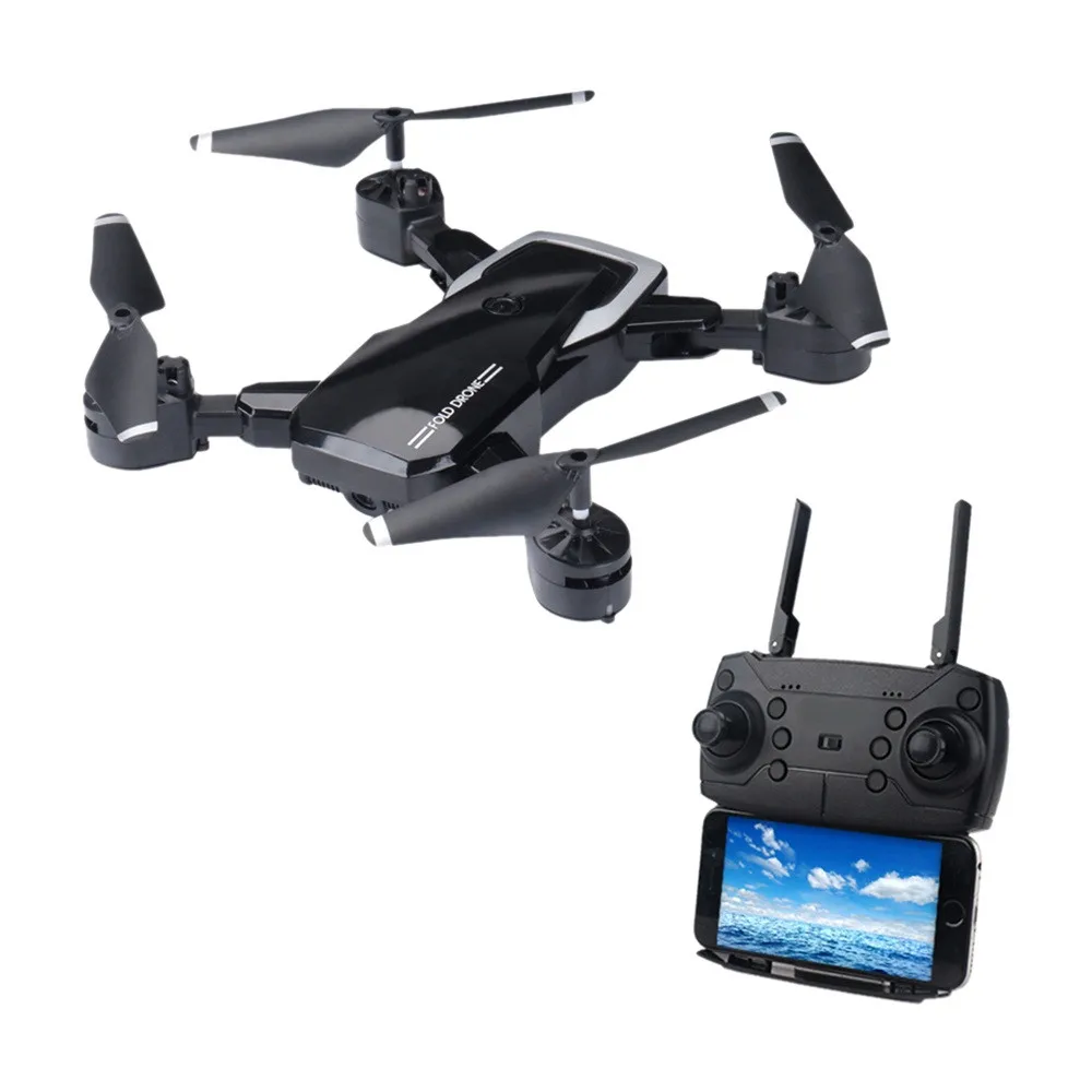 Wi-Fi FPV Дрон Квадрокоптер с дистанционным управлением с 2.0MP HD Камера 4 канала 2,4 ГГц 6-гироскоп для детей Дроны с Камера hd дроны profesionales