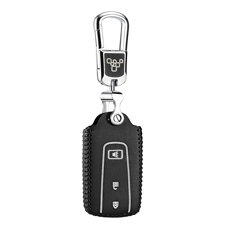 Кожаный чехол для ключей Toyota Prius Hybrid 2005 2006 автомобильный держатель кошелька