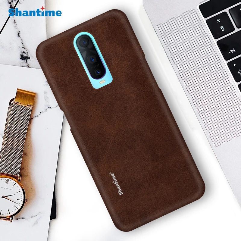 Hot Sell Case Luxury Vintage PU Leather For OPPO R17 Phone Oppo Reno Business Style Cover | Мобильные телефоны и