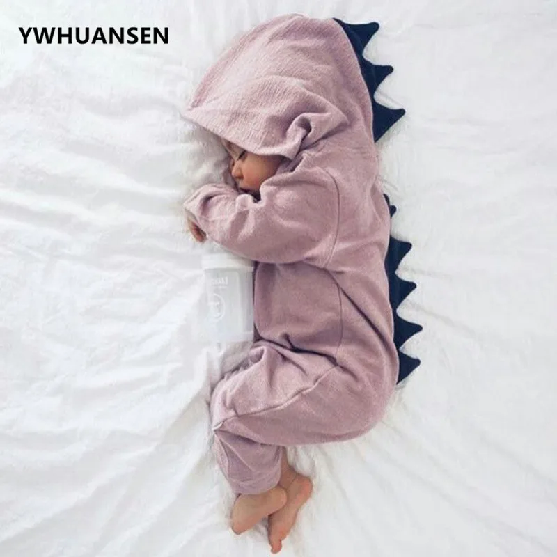 Одежда для новорожденных YWHUANSEN милый детский комбинезон с динозавром мальчиков и