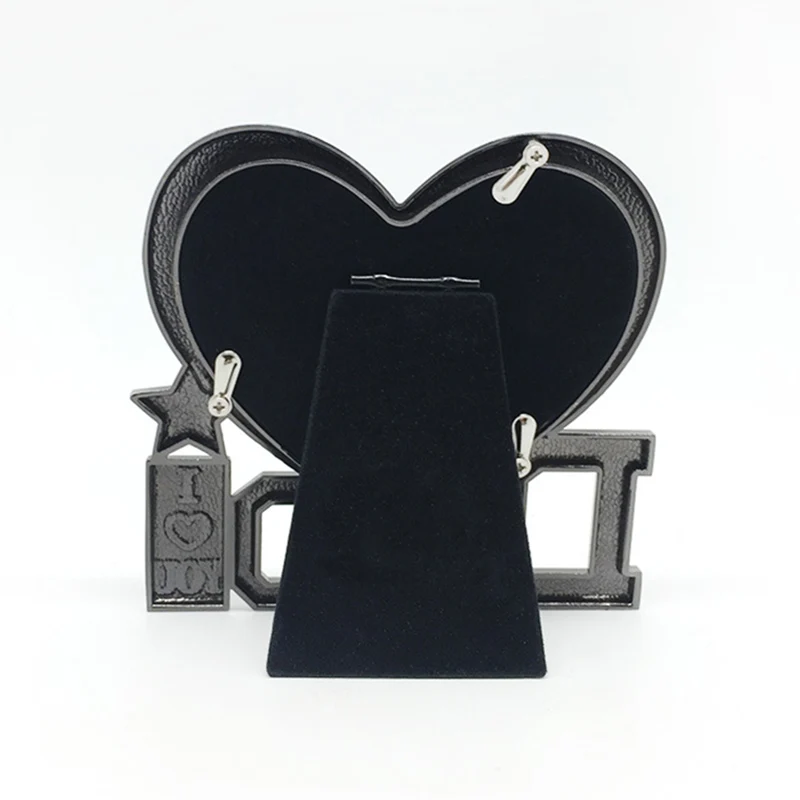 Heart Shape Picture Frame I Love You Dad Desk Decor for Father Day Gift TN99 | Дом и сад