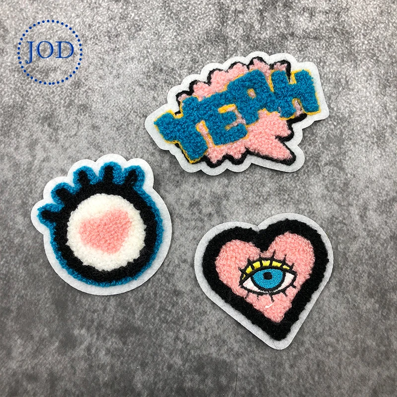 JOD 3PCS Cartoon Wool DIY Sew Patches for Clothing Children Decorative Embroidery Patch Applique Sewing Applications Stickers @ | Дом и сад