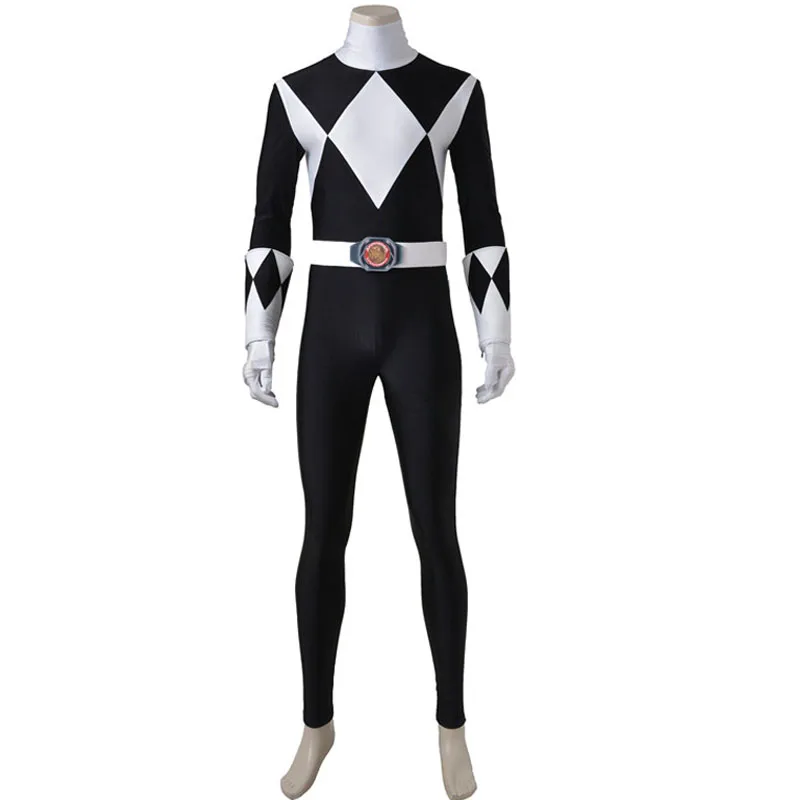 Black Тиранно Красный Ranger Prince Geki косплей костюм розовый Ptera Ranger Mei Zyuranger черный Bakuryuu sentai Косплей Синий Желтый рейнджер - Цвет: Black