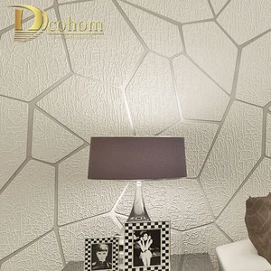 Плотные флокированные современные полосатые обои с геометрическим рисунком для стен гостиной, дивана, фона для декора телевизора, рулоны 3D настенных бумаг для дома