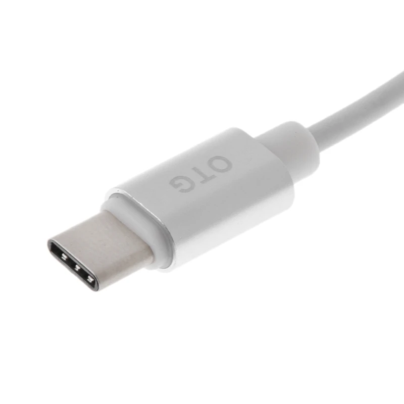 Кабель для передачи данных с разъемом USB 3,1 type C и разъемом Micro USB
