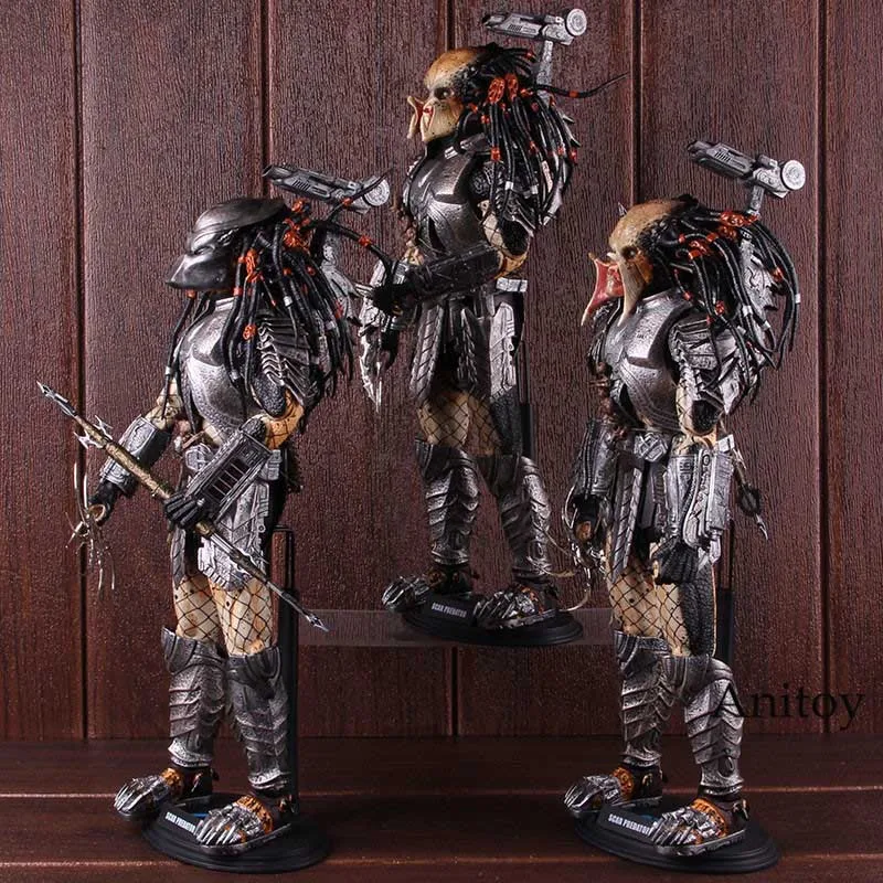 Горячие игрушки 1/6 AVP шрам инопланетянин против Хищника вер. 2,0 MMS190 ПВХ фигурка Коллекционная модель игрушки