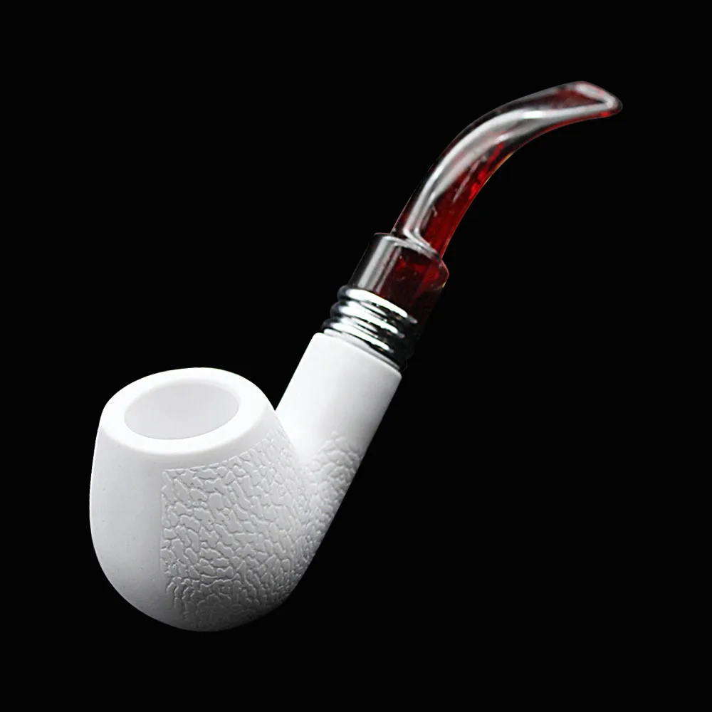 

High Quality Smoking Tobacco Pipe Meerschaum Cigar Sepiolite Pipes Tobacco Herb Pipes