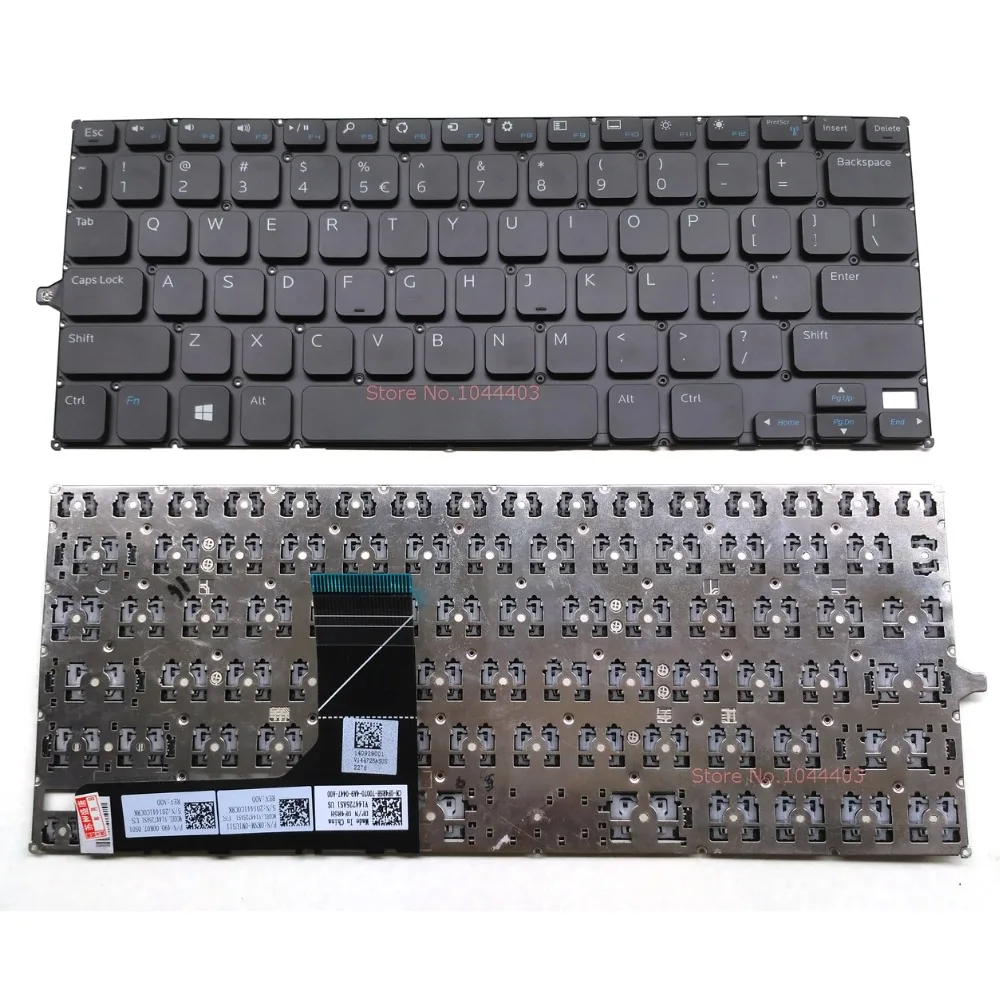 Новая клавиатура для ноутбука США Dell Inspiron P20T 11 3147 3148 3153 3158 0F4R5H 0R68N6 V144725AS1 черная без