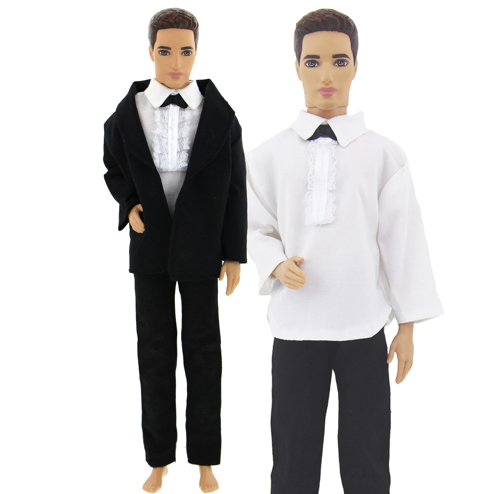 Мужской наряд ручной работы для куклы Барби Одежда Кена смокинг деловой