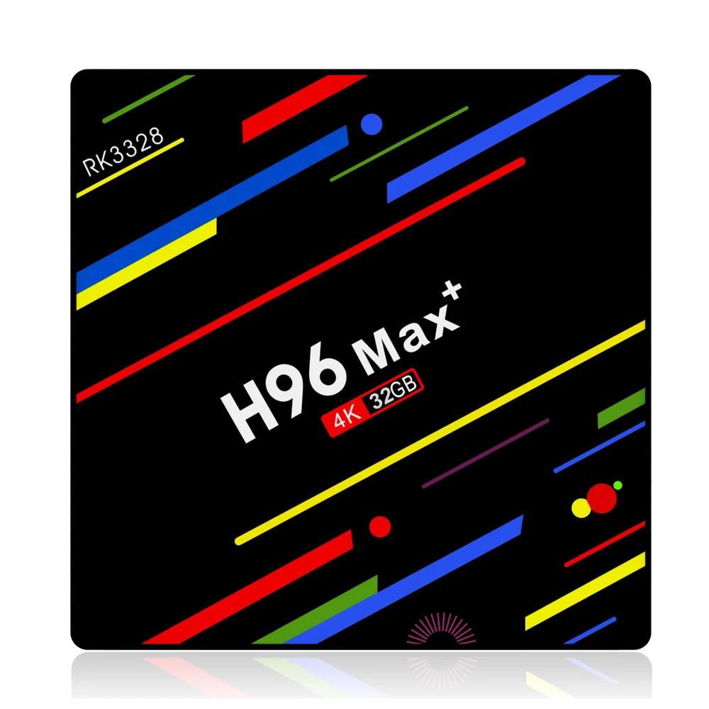 H96 MAX Plus Android 9,0 ТВ приставка Rockchip RK3328 4 Гб ОЗУ 64 Гб ПЗУ 4 к H.265 USB3.0 BT4.0 2,4G 5G Wif телеприставка