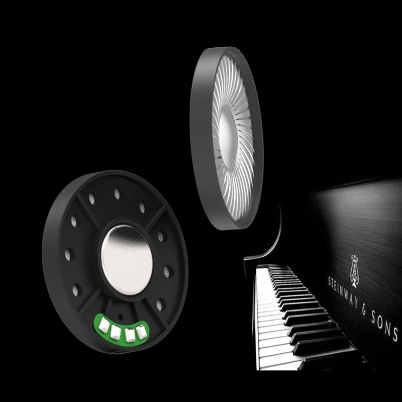 GHXAMP 40 мультимедийный динамик для наушников Hifi 32 Ом 110 дБ новейший драйвер гарнитуры алюминиевая пленка запасные части для наушников динамик 2 шт