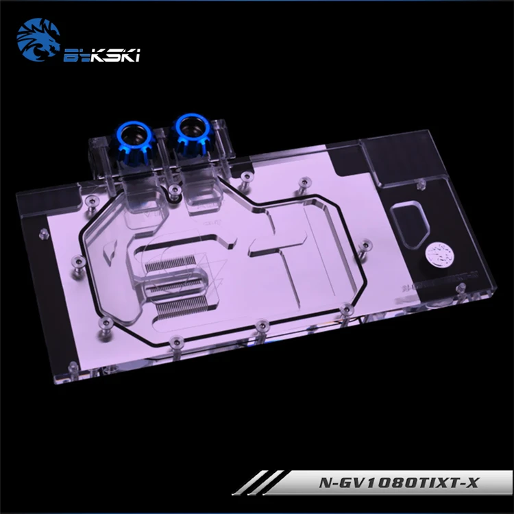 Bykski N GV1080TIXT X RGB свет полный охват VGA блок водяного охлаждения для Gigabyte AORUS GTX 1080 Ti