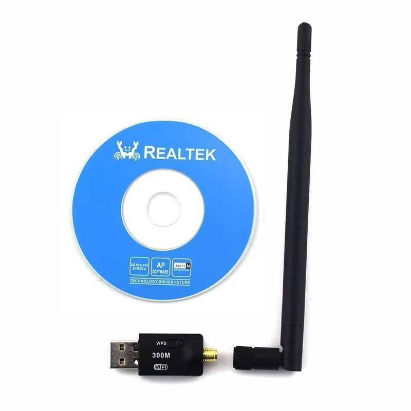 2,4 ГГц 300 Мбит/с USB Wi-Fi адаптер USB 2,0 Беспроводная сетевая карта антенна для Windows XP/Vista/7 Linux для Mac OS X