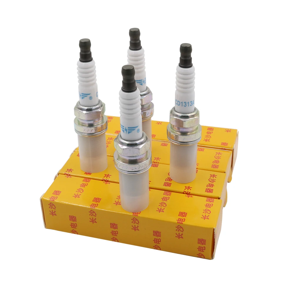 Свечи зажигания автомобиля DS 4PCS FR5EI 1313A Iridium для Mitsubishi Motors Eclipse Endeavor Galant Lancer 1159 on.