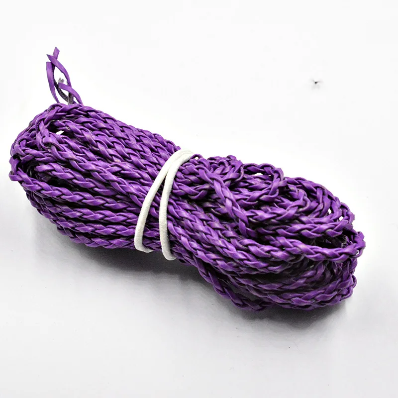 FLTMRH 3MM Diameter Round Braided PU Leather Cord Necklace Bracelet Rope For DIY Jewelry Accessories | Украшения и аксессуары