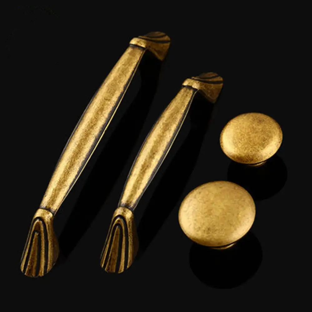 Ручка Европейский шкаф дверная ручка винтажный книжный для обуви маленькая