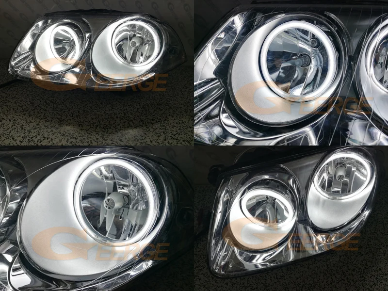 Для Volkswagen VW Jetta City MK4 2007 2008 2009 отличные глаза ангела Ультра яркое освещение CCFL ангельские глазки комплект