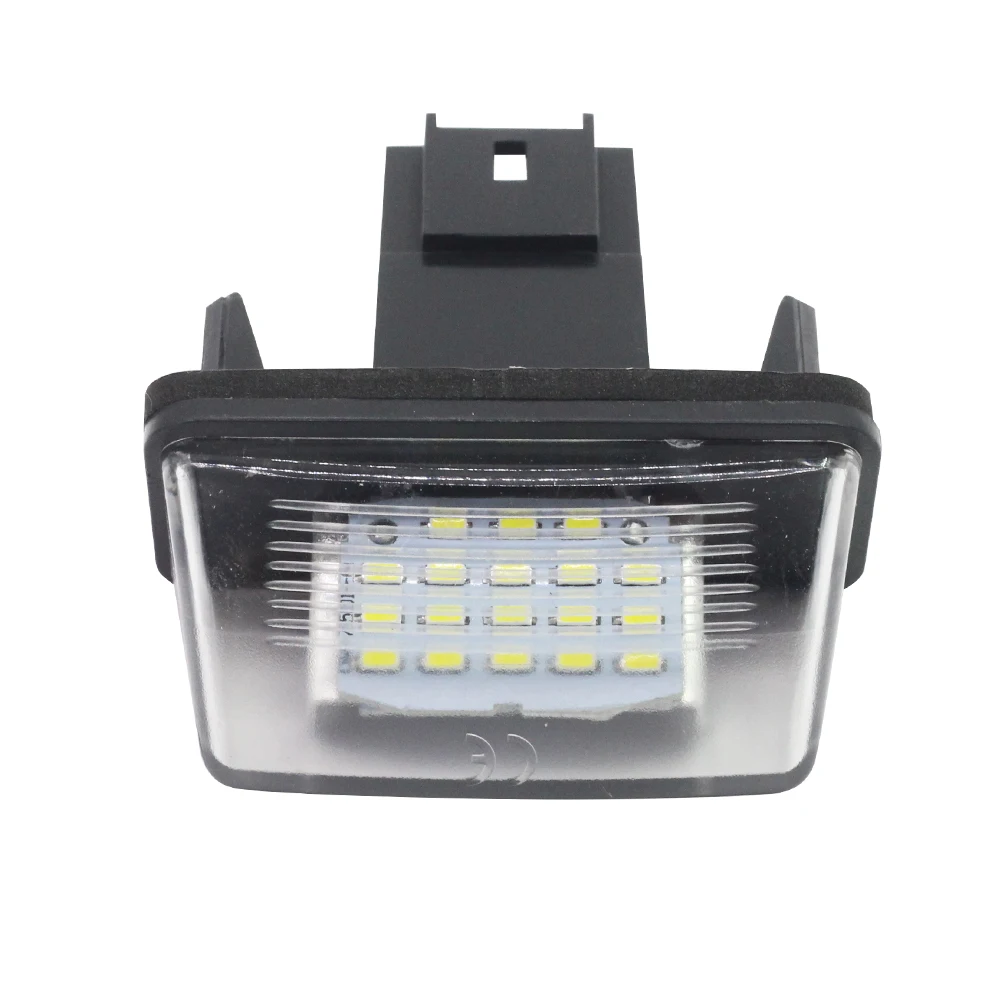 Cawanerl для Peugeot 206 207 306 307 407 406 5008 Citroen C3 C4 C5 C6 автомобильный Стайлинг светодиодный номерной знак белый 12 В|car