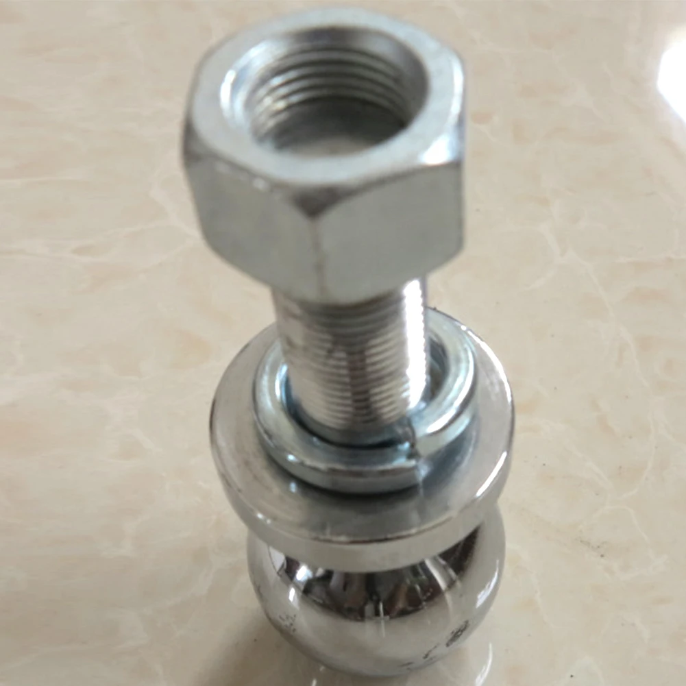 50mm Universal Durable Trailer Parts Coupling Lawn Mower Tow Ball Replacement Rear High Strength Mini Hitch Pin Connector Bumper |