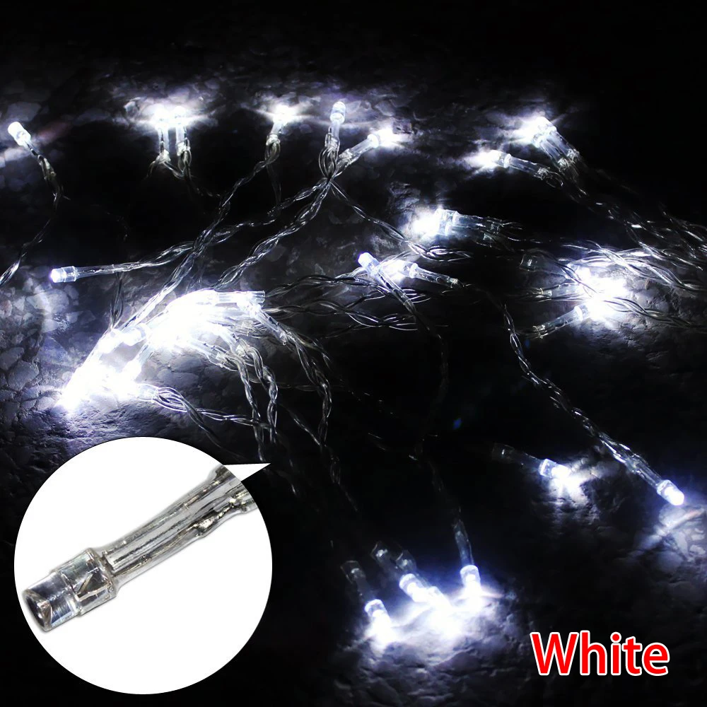 

1.2M 3M 6M F5 LED String Fairy Lights 3*AA Battery Operated Waterproof Christmas Lights For Holiday Party Wedding Decoration