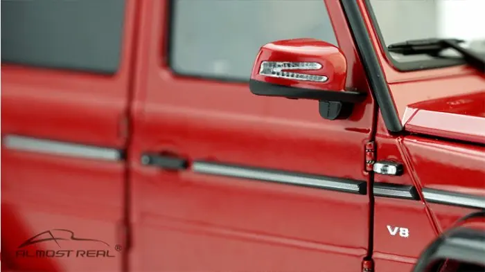 Литье под давлением модель автомобиля почти настоящие g-класс 4x4 китайский год Edition 1:18+ маленький подарок