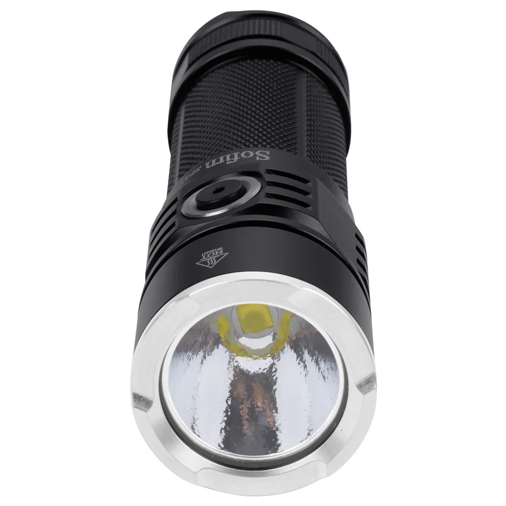 Sofirn SP33 Мощный светодиодный вспышка светильник 26650 Cree XHP50 2500lm тактический фонарь 18650 вспышка светильник 6 режимов со светодиодным индикатором светильник обновления