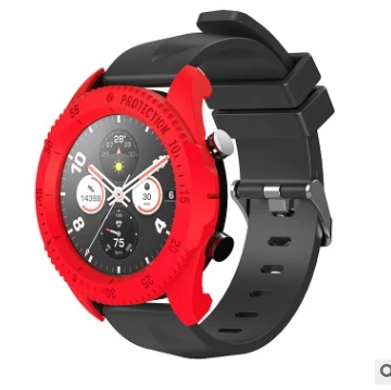 red Прочный защитный чехол из поликарбоната для Honor Magic Watch, чехол, чехол, цветной защитный чехол для huawei, аксессуары для часов, чехол - Цвет: red