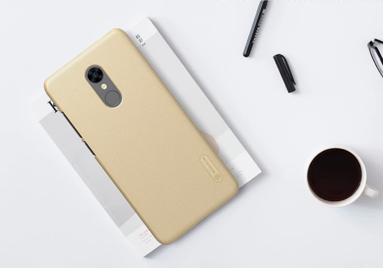 Nilkin для Xiaomi Redmi 5 чехол Nillkin матовый щит Матовый Жесткий ПК смартфон задняя защитная крышка для Xiaomi Redmi 5