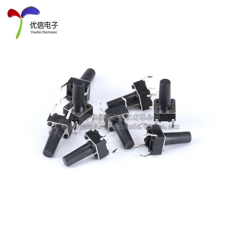 6*6*12 мини выключатель с сенсорным переключателем горизонтальный 20 шт./лот| |