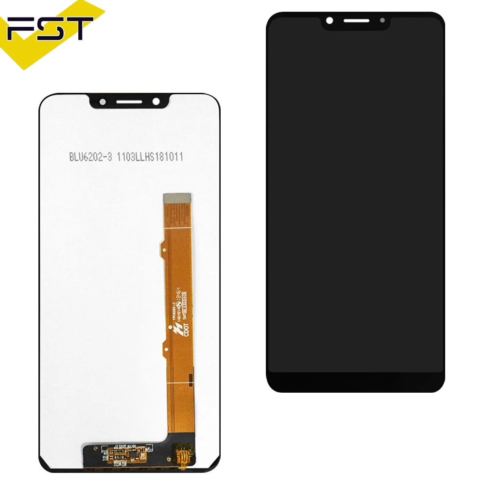 ЖК-дисплей 6 2 дюйма черный для Alcatel V5 5060 5060D OT5060 + кодирующий преобразователь