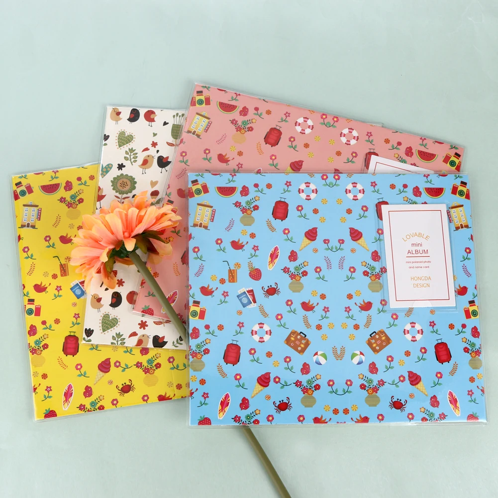 84 Карманы Мини альбом Чехол Контейнер для фотографий 3 дюймовых Interleaf Тип