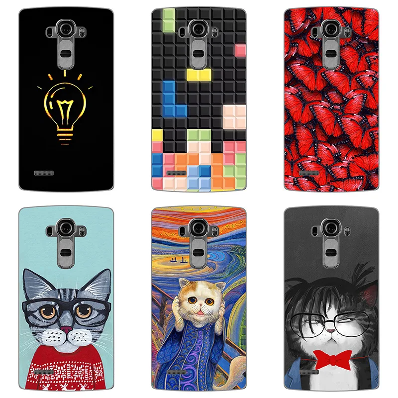 For LG G4 H815 H818 5.5&quot Case Hard Plastic Back Cover Cases Painting Abstract Coque Patterned Shell Skin |