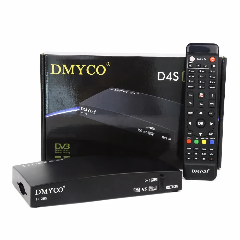 D4SPRO для Европы цифровой спутниковый ресивер HD 1080P двойной тюнер DVB S2 код рецептора