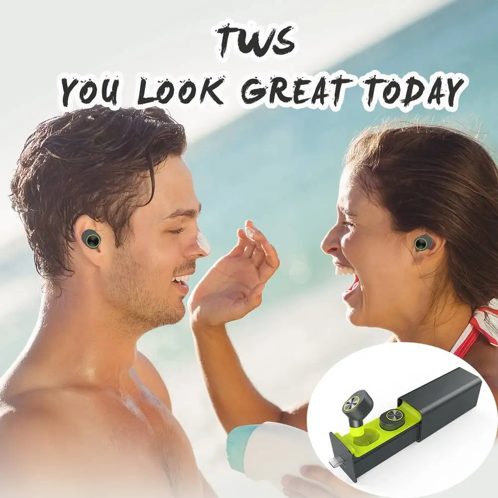 Itek универсальные мини портативные TWS Спортивные Беспроводные Bluetooth 4 1 + EDR