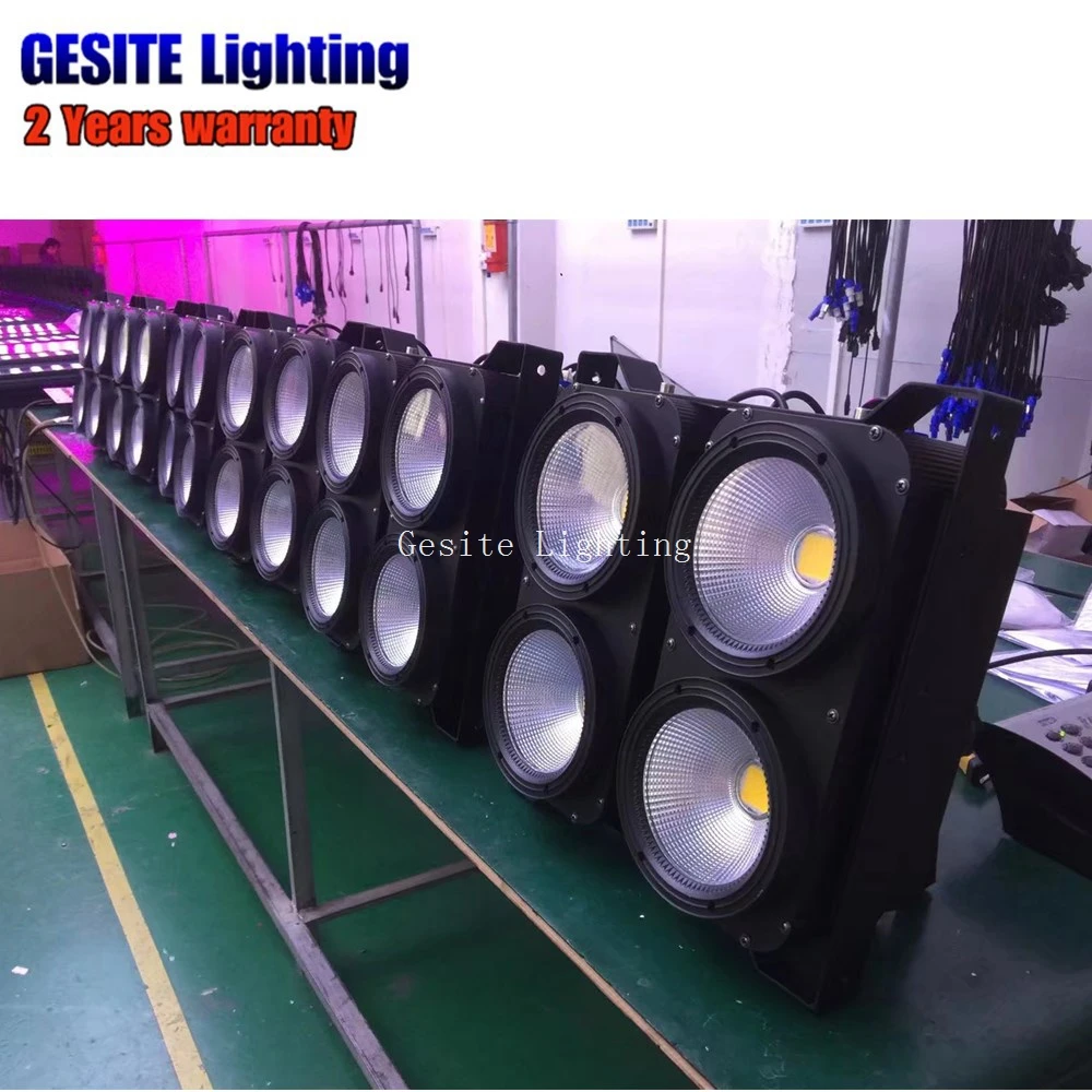 Матрица cob blinder light 4x100watt 4eye COB LED Wash High power DMX Stage 4 шт./лот|Эффект освещения сцены| |