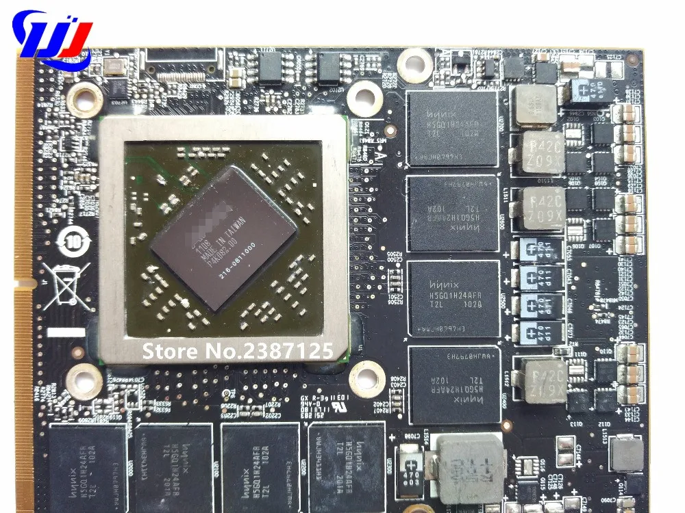 Оригинальная HD6970M HD 6970M 1 Гб видеокарта для i M a c 27 &quotA1312 HD6970 графическая карта VGA GPU
