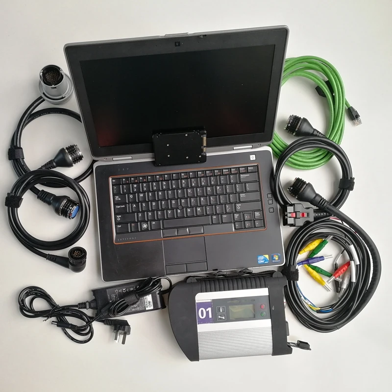 MB Star C4 SD Connect 4 для диагностики авто + ноутбук E6420 I5 4G 360 ГБ SSD с программным