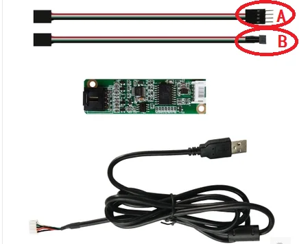 USB интерфейс 4 линии управления карты набор для 8 10 дюймов 12 1 15 17 19 22 Сенсорная