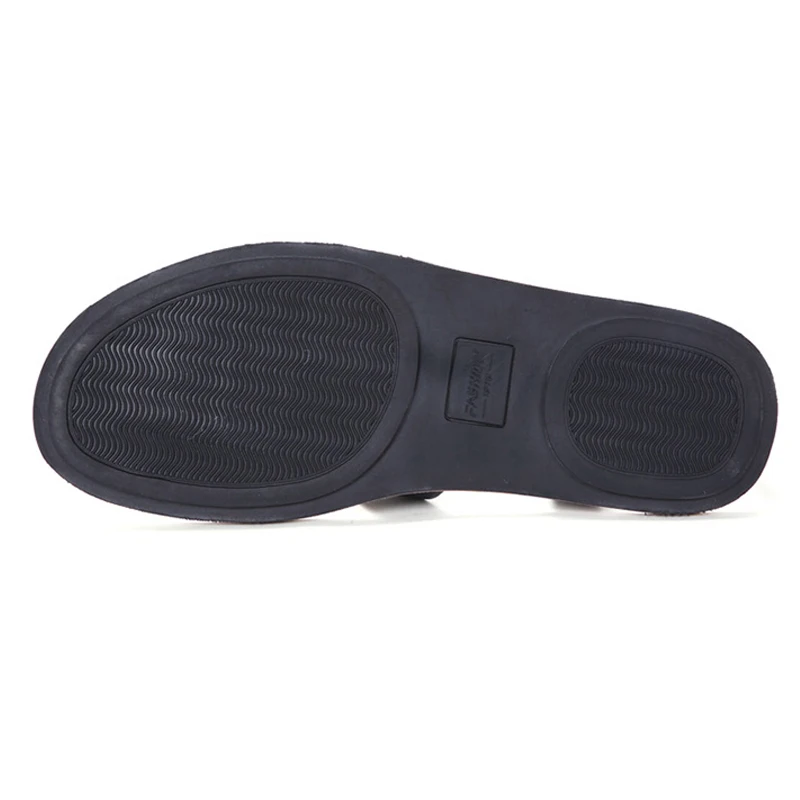 Личность мужские сандалии с молнии дизайн в римском стиле вьетнамки модные