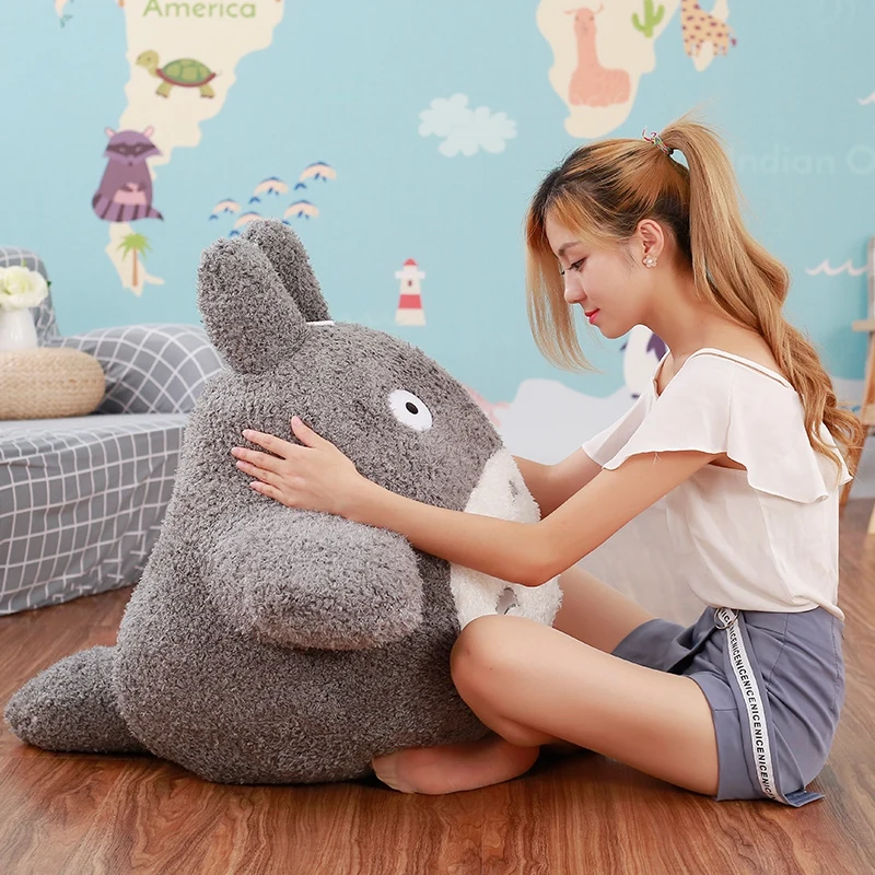 1 шт. 30 см/40 см/50 см известный мультфильм Тоторо плюшевые животные куклы Мягкие плюшевые игрушки Тоторо Подушка высокое качество детский подарок