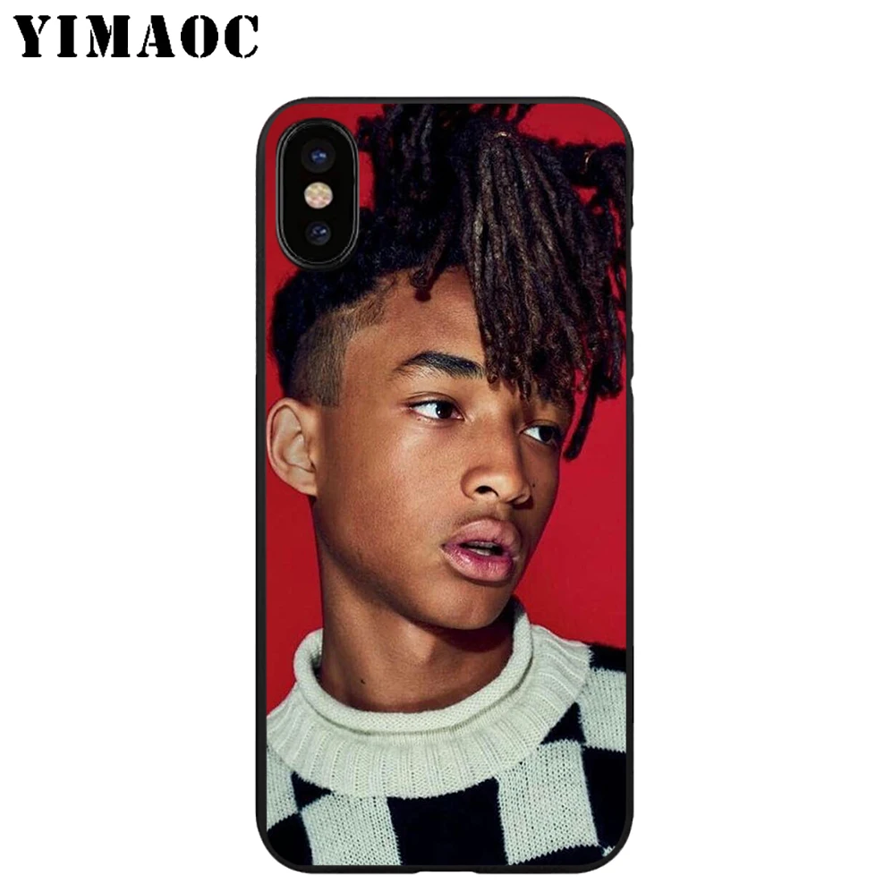 YIMAOC Jaden smith хип хоп Мягкий ТПУ Черный силиконовый чехол для iPhone X или 10 8 7 6S Plus 5 5S SE Xr