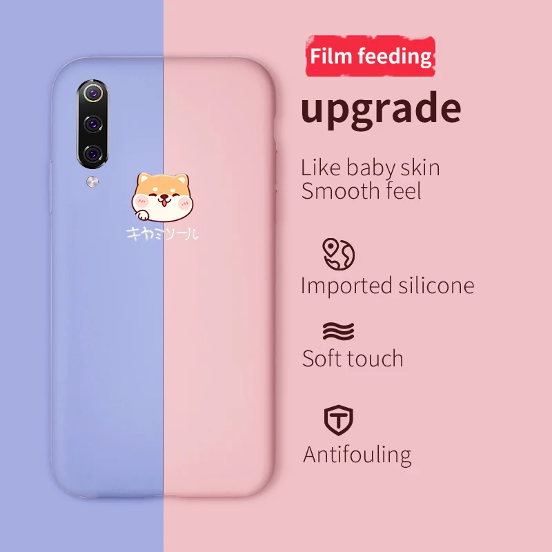 Силиконовый чехол ASINA с милой собакой для Xiaomi Redmi Note 7 A2 Простой Прозрачный mi 8 Lite 9 SE
