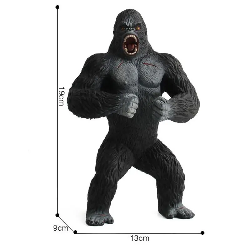 Игрушечный остров Kong Skull из фильма King Kong Skull, модель шимпанзе, фигурка, Коллекционная модель, игрушка в подарок для мальчиков и детей - Цвет: chimpanzee