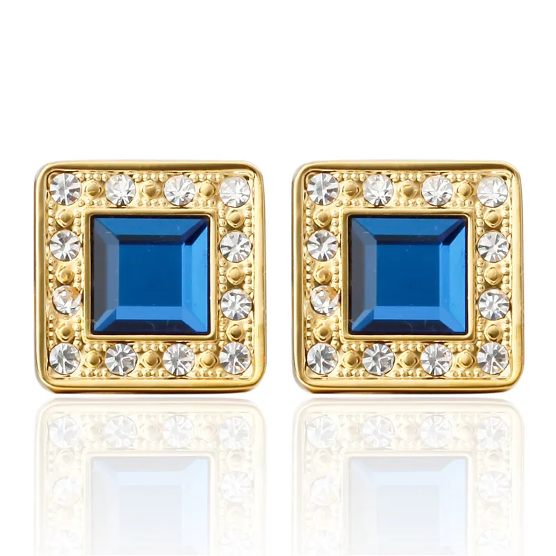 Запонки мужские с шестигранным цветком свадебная бижутерия изысканный дизайн в