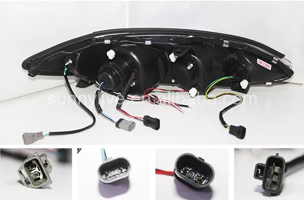 Для Toyota Camry V30 2001-2006 светодиодная фара BlackHousing JY